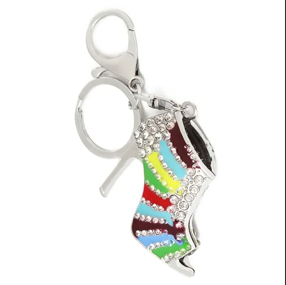 Multi Rhinestone High Heel 👠 NWT - Picture 4 of 7